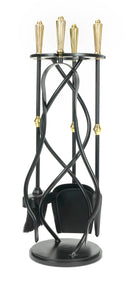From The Anvil's Matt Black Spiral Companion Set