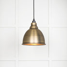 From The Anvil's Aged Brass Aged Brass Brindley Pendant