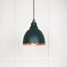 From The Anvil's Hammered Copper Hammered Copper Brindley Pendant