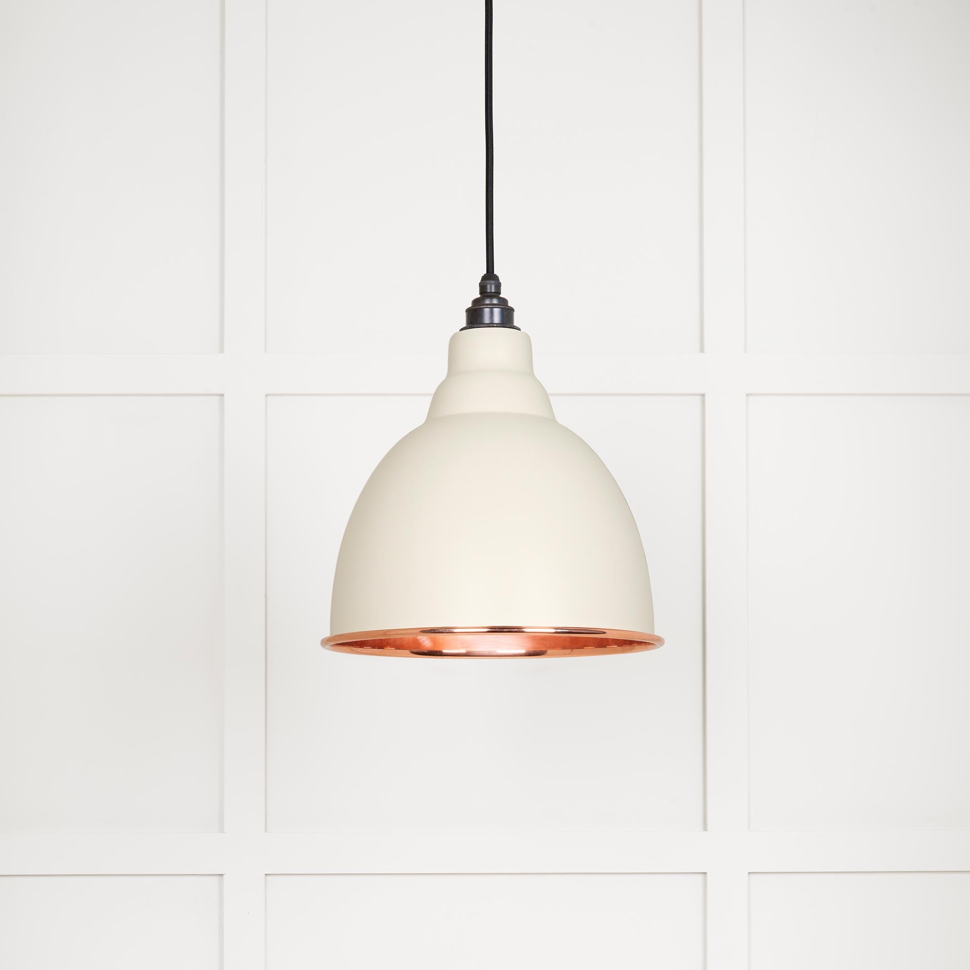 From The Anvil's Smooth Copper Smooth Copper Brindley Pendant