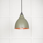 From The Anvil's Smooth Copper Smooth Copper Brindley Pendant