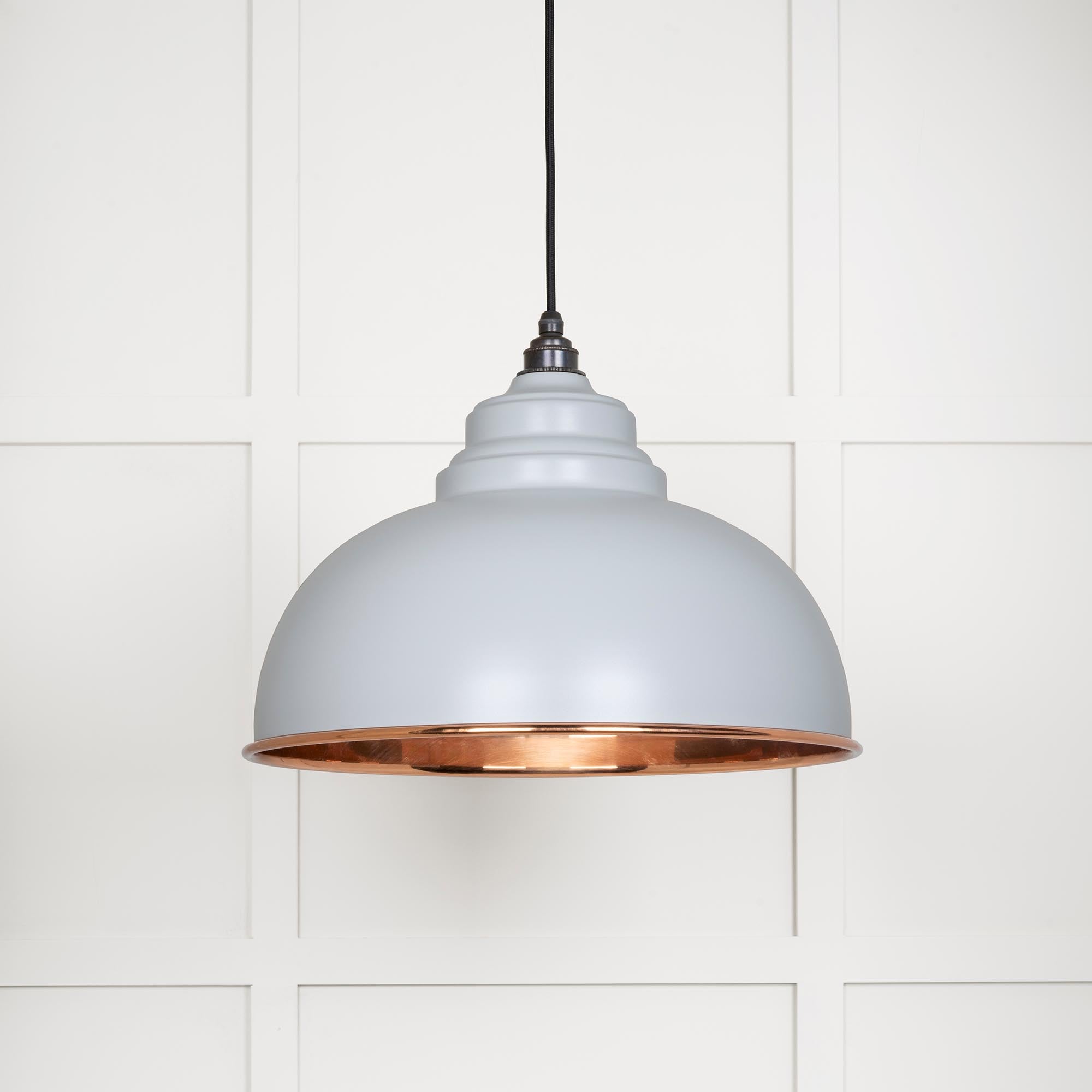 From The Anvil's Smooth Copper Smooth Copper Harborne Pendant