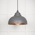 From The Anvil's Smooth Copper Smooth Copper Harborne Pendant