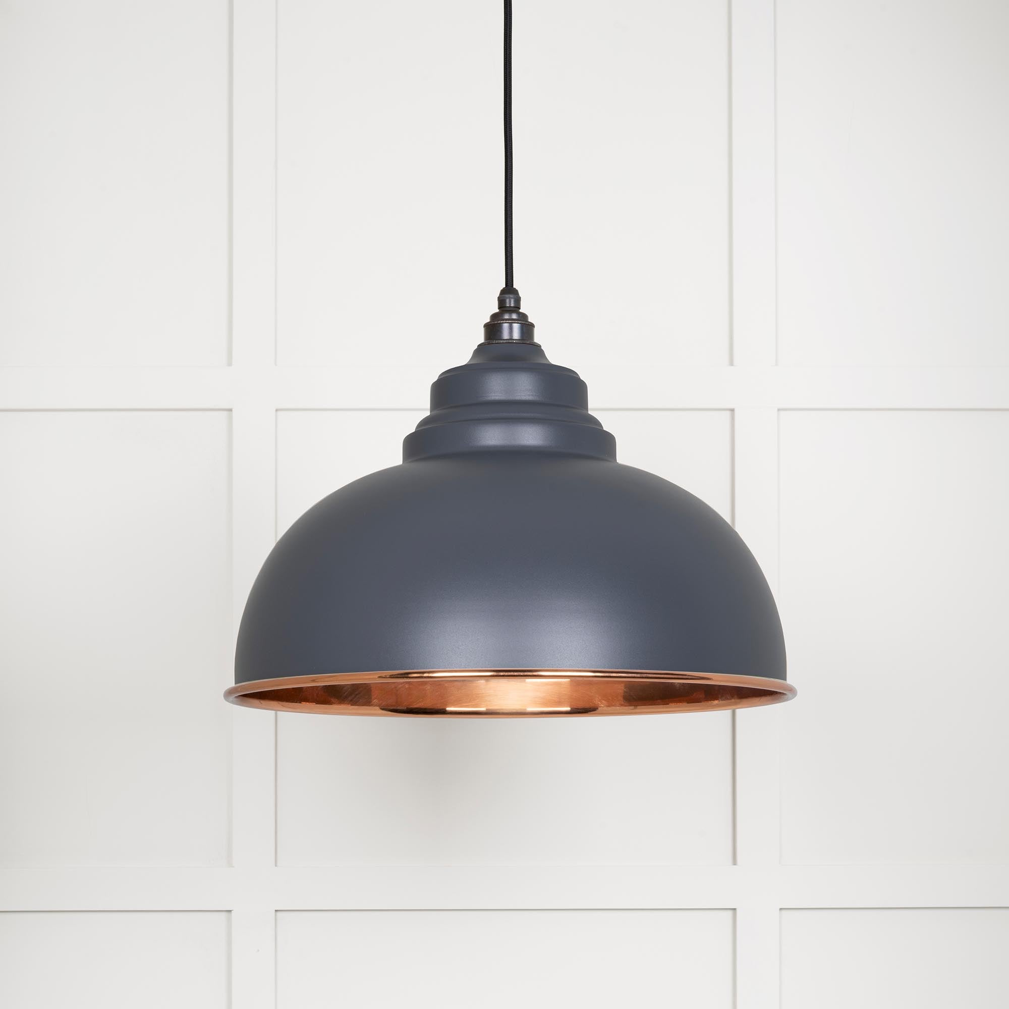 From The Anvil's Smooth Copper Smooth Copper Harborne Pendant