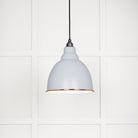 From The Anvil's Accent White Gloss Brindley Pendant