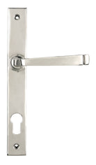 From The Anvil's Polished Marine SS (316) Avon Slimline Lever Espag. Lock Set