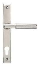 From The Anvil's Polished Marine SS (316) Brompton Slimline Lever Espag. Lock Set