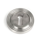 From The Anvil's Satin Marine SS (316) Round Escutcheon