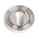 From The Anvil's Polished Marine SS (316) Round Euro Escutcheon