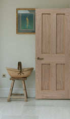 Unfinished 4 Panel Oak Door