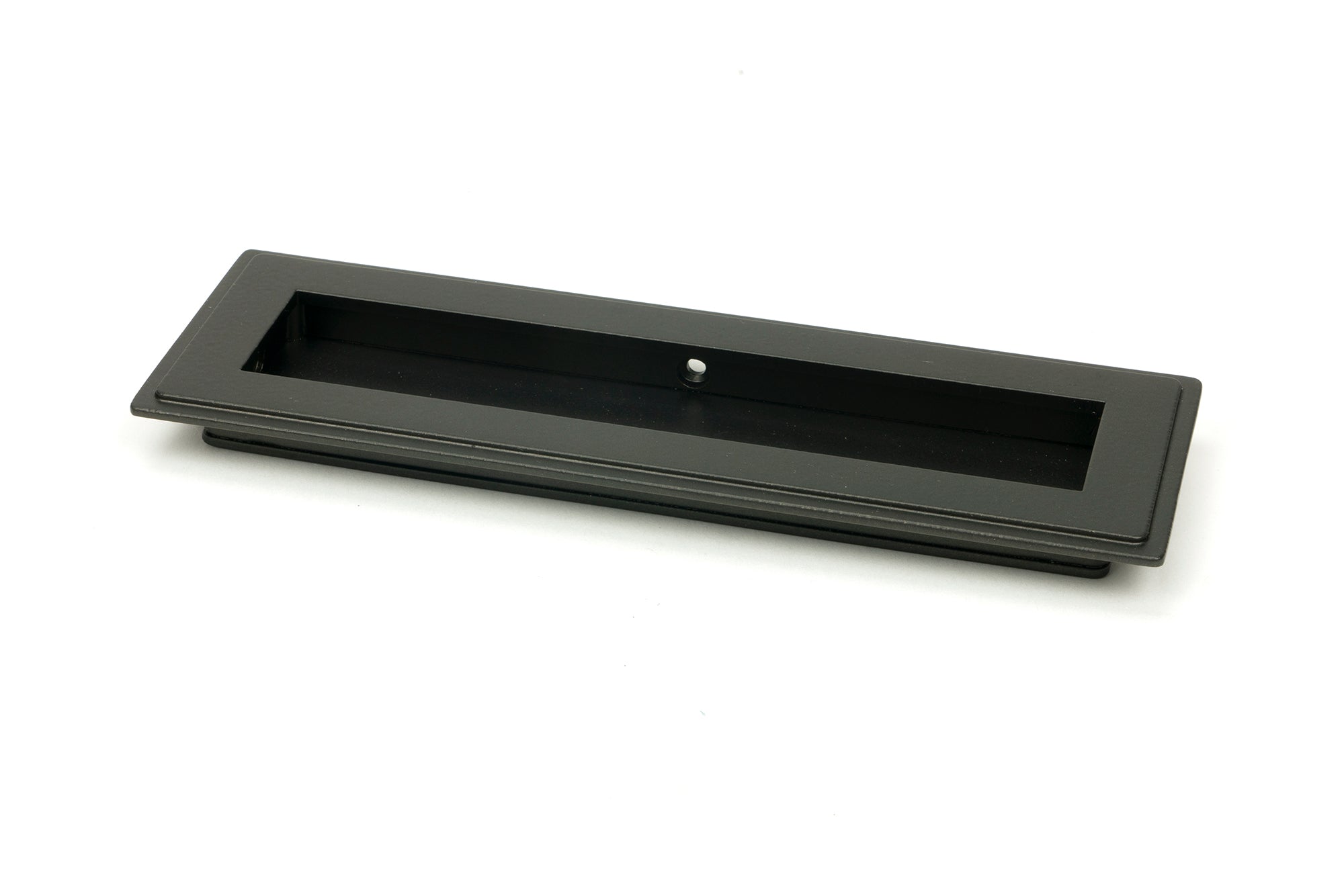 From The Anvil's Aged Bronze Art Deco Rectangular Pull
