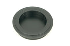 From The Anvil's Matt Black Art Deco Round Pull