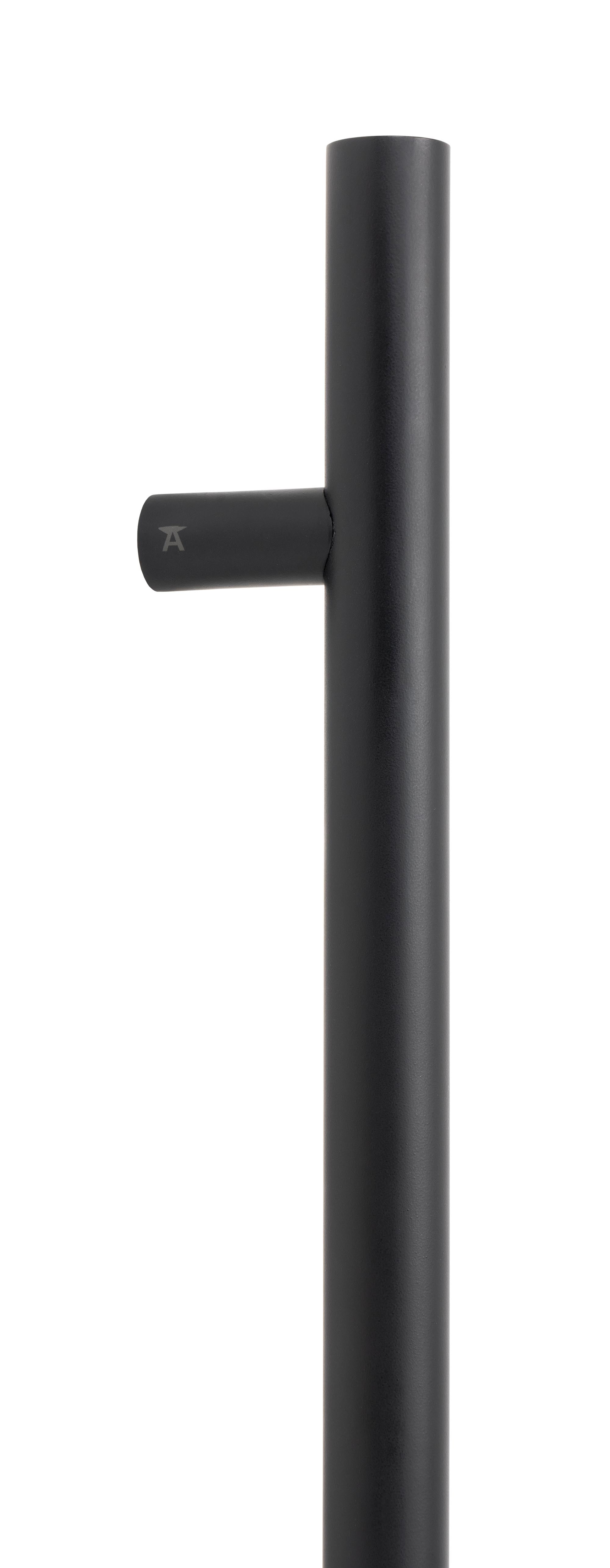 From The Anvil's Matt Black T Bar Handle Bolt Fix 32mm dia