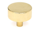 From The Anvil's Polished Brass 38mm Kelso Cabinet Knob