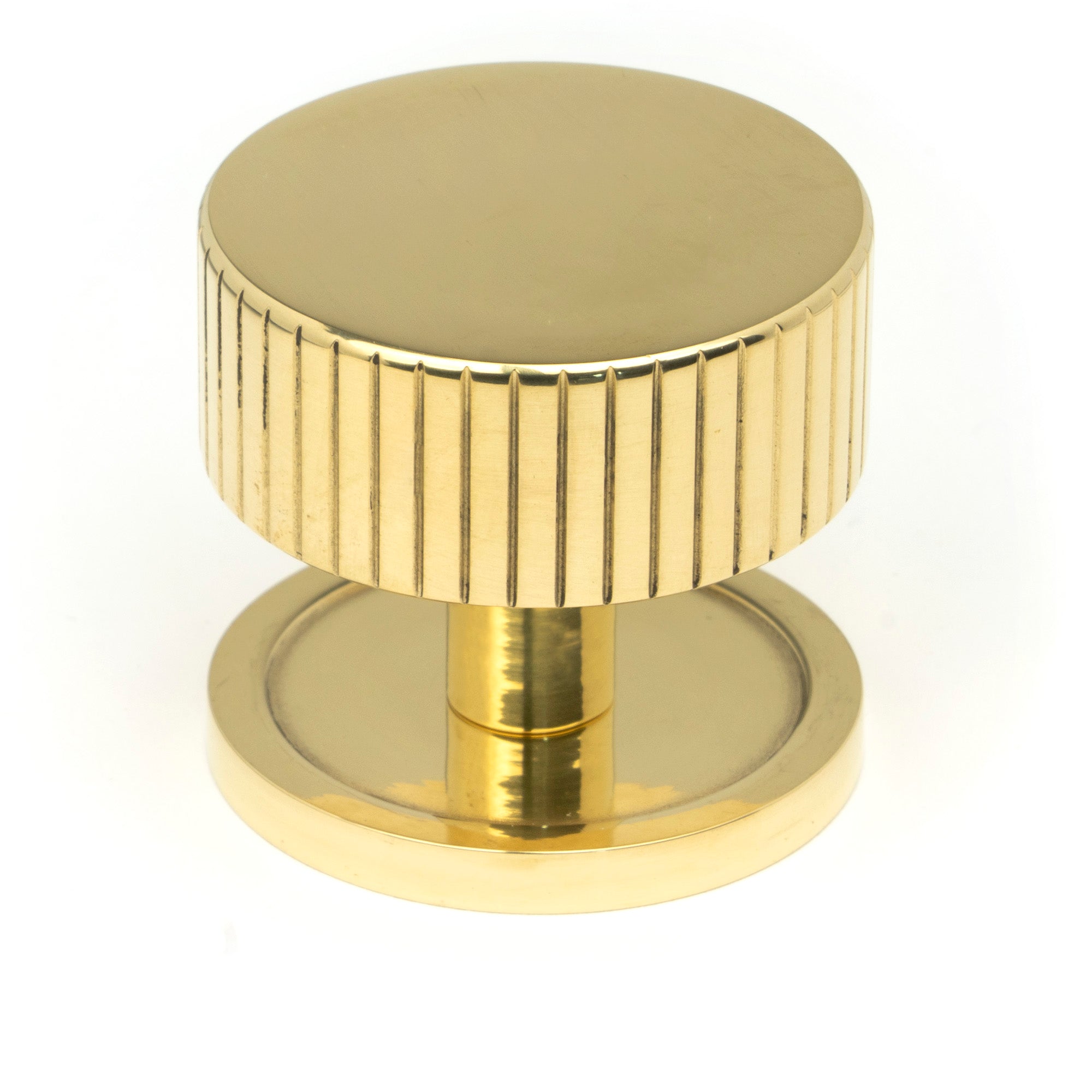 From The Anvil's Polished Brass 38mm Judd Cabinet Knob