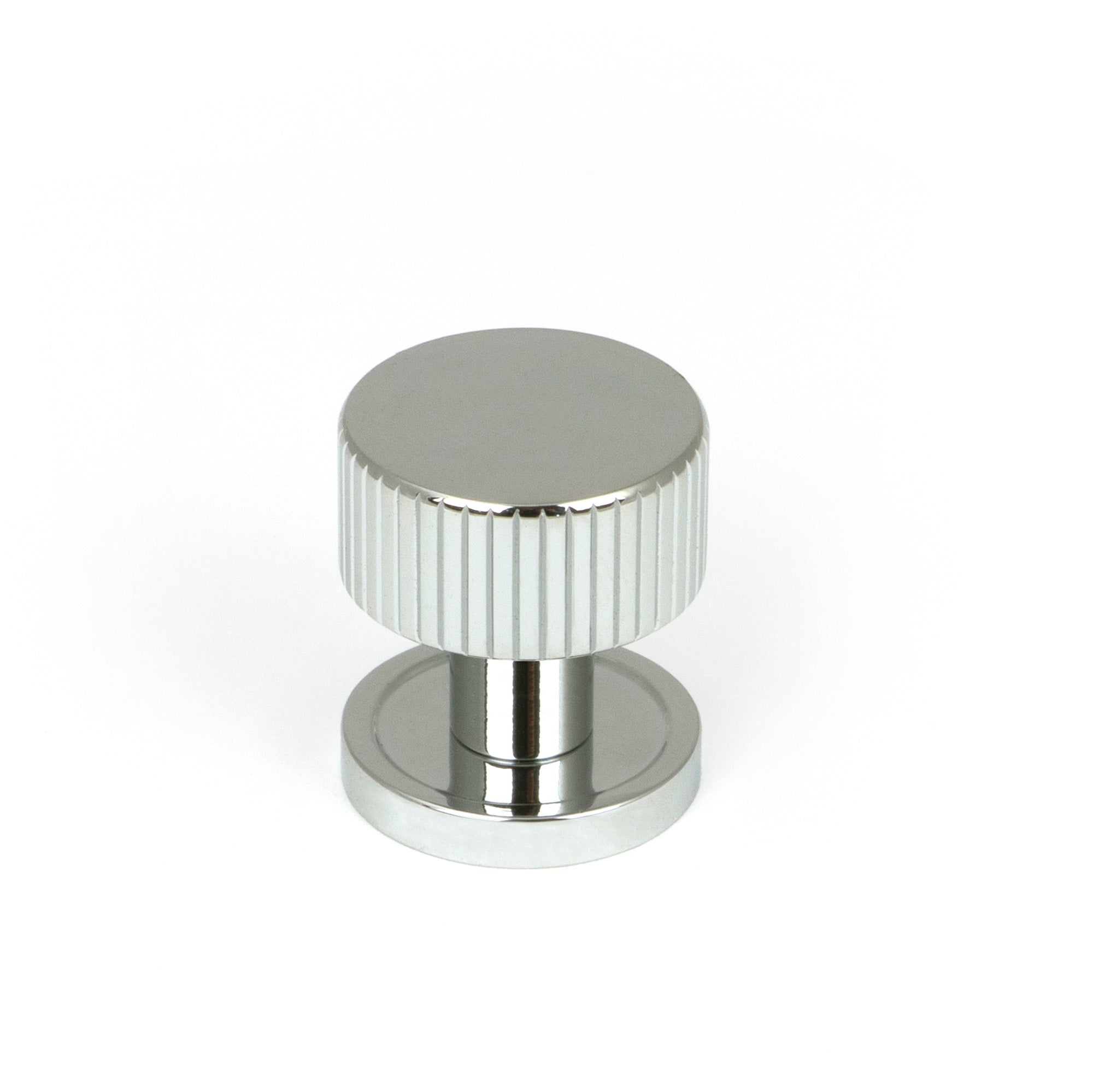 From The Anvil's Polished Chrome 25mm Judd Cabinet Knob