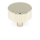 From The Anvil's Polished Nickel 38mm Judd Cabinet Knob