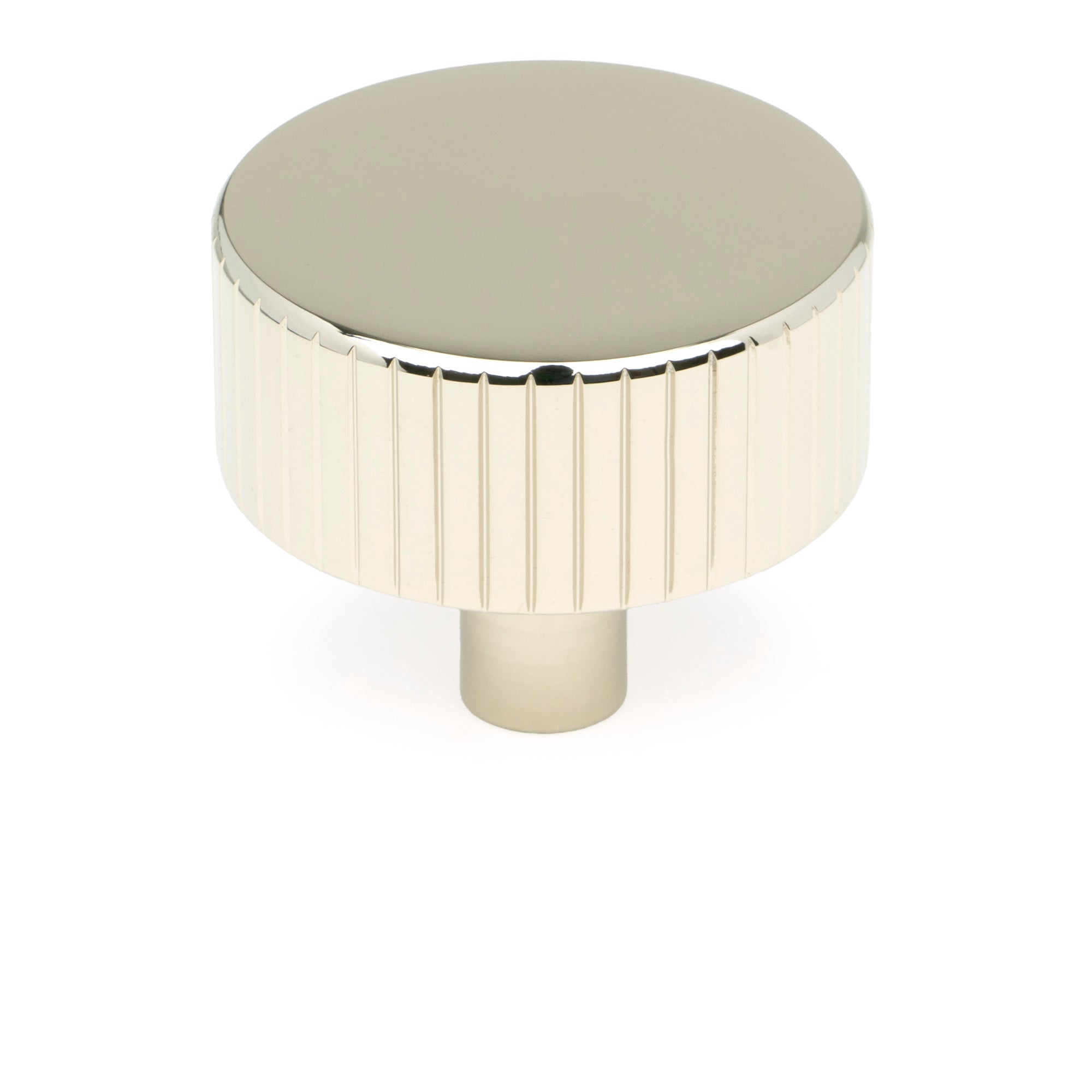 From The Anvil's Polished Nickel 38mm Judd Cabinet Knob