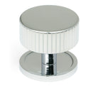 From The Anvil's Polished Chrome 38mm Judd Cabinet Knob