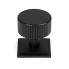 From The Anvil's Matt Black 32mm Judd Cabinet Knob