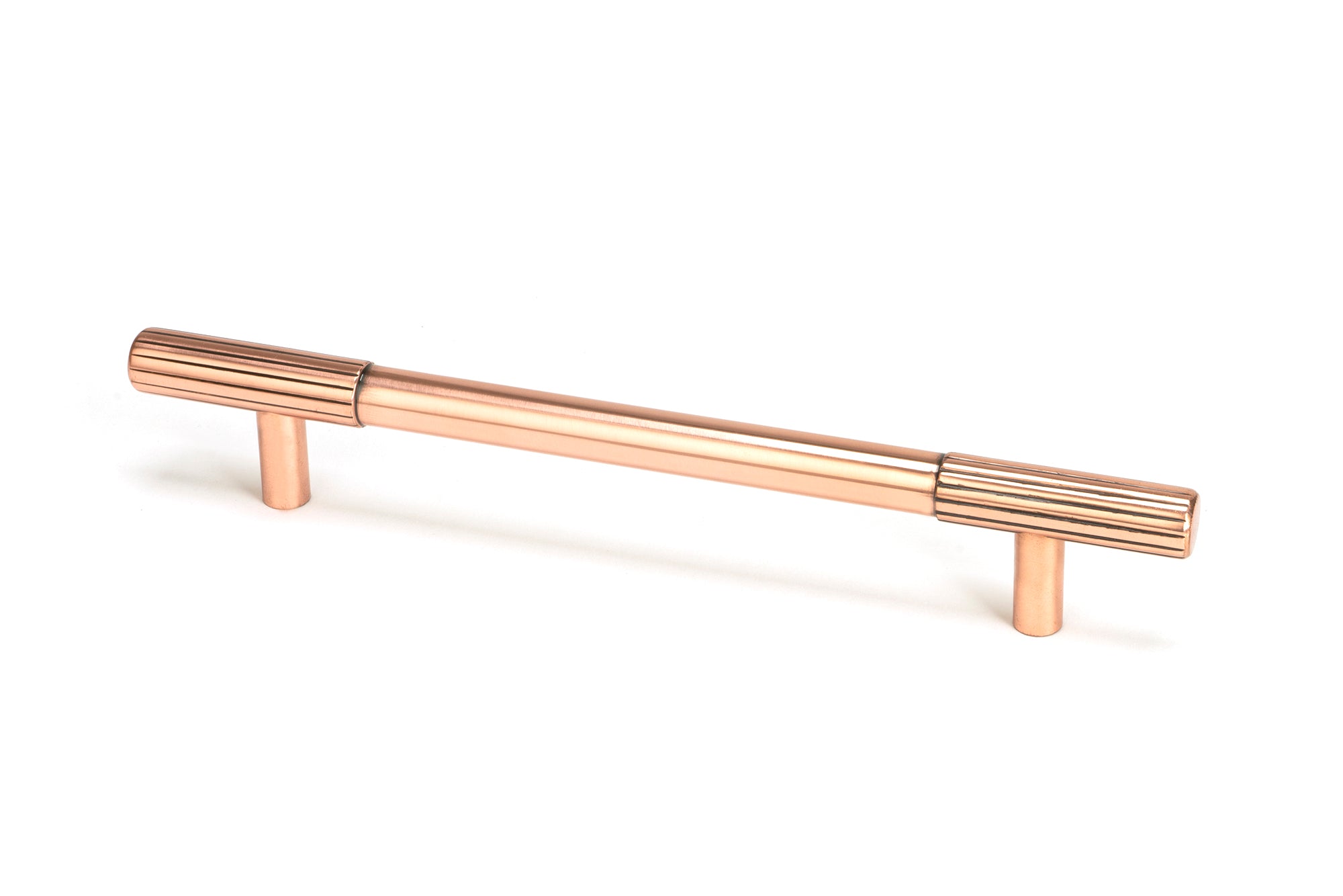 From The Anvil's Polished Bronze Judd Pull Handle