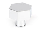 From The Anvil's Polished Chrome Kahlo Cabinet Knob