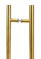 From The Anvil's Aged Brass T Bar Handle B2B Fix 32mm dia