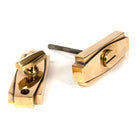 From The Anvil's Aged Brass Art Deco Thumbturn