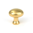 From The Anvil's Polished Brass 32mm Moore Cabinet Knob