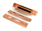 From The Anvil's Polished Bronze ½" Rebate Kit for Euro Sash Lock
