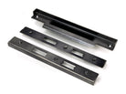 From The Anvil's Pewter Patina ½" Rebate Kit for Euro Din Sash Lock
