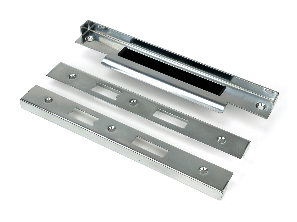 From The Anvil's Polished Chrome ½" Rebate Kit for Euro Din Sash Lock