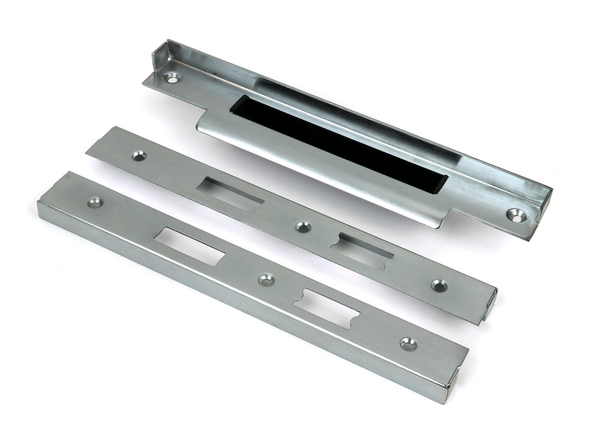 From The Anvil's Satin Chrome ½" Rebate Kit for Euro Din Sash Lock