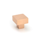 From The Anvil's Polished Bronze Albers Cabinet Knob