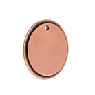 White background image of From The Anvil's Polished Bronze finish swatch