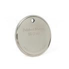 White background image of From The Anvil's Polished Marine SS (316) finish swatch