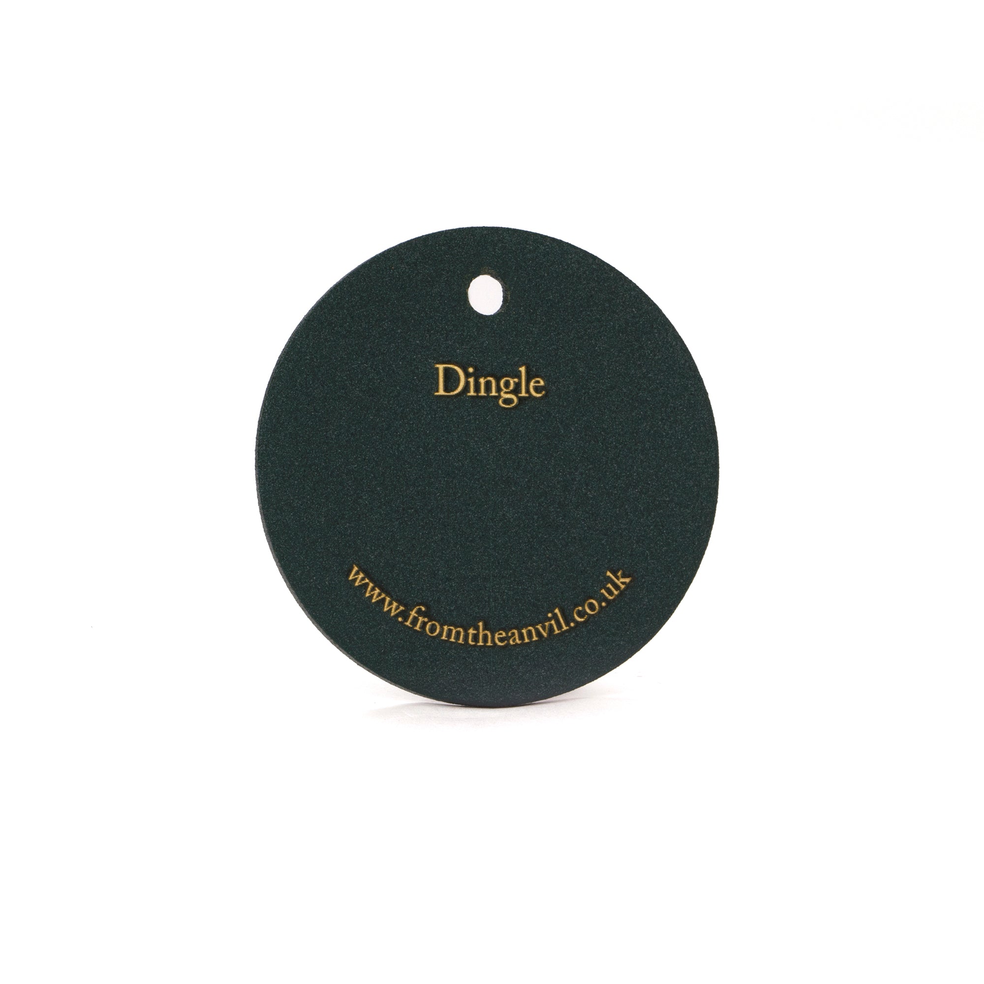 White background image of From The Anvil's Dingle finish swatch
