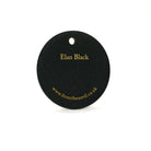 White background image of From The Anvil's Elan Black finish swatch
