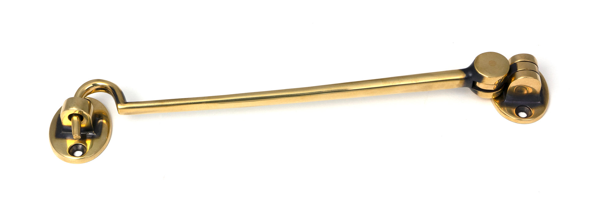 From The Anvil's Aged Brass Cabin Hook