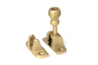 From The Anvil's Satin Brass Prestbury Brighton Fastener