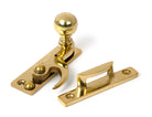 From The Anvil's Polished Brass Sash Hook Fastener
