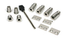From The Anvil's Polished Marine SS (316) Secure Stops (Pack of 4)