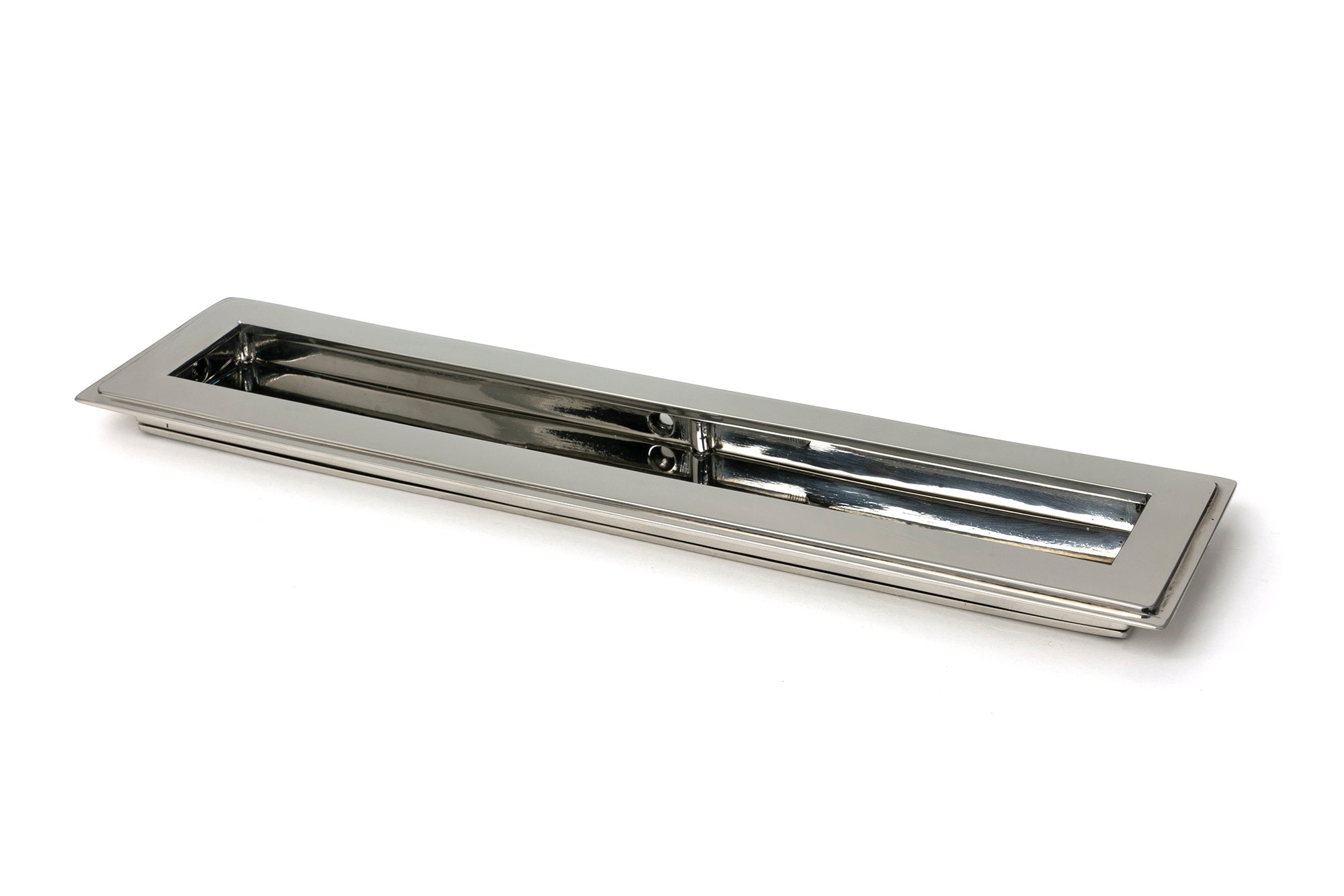 From The Anvil's Polished Marine SS (316) Art Deco Rectangular Pull