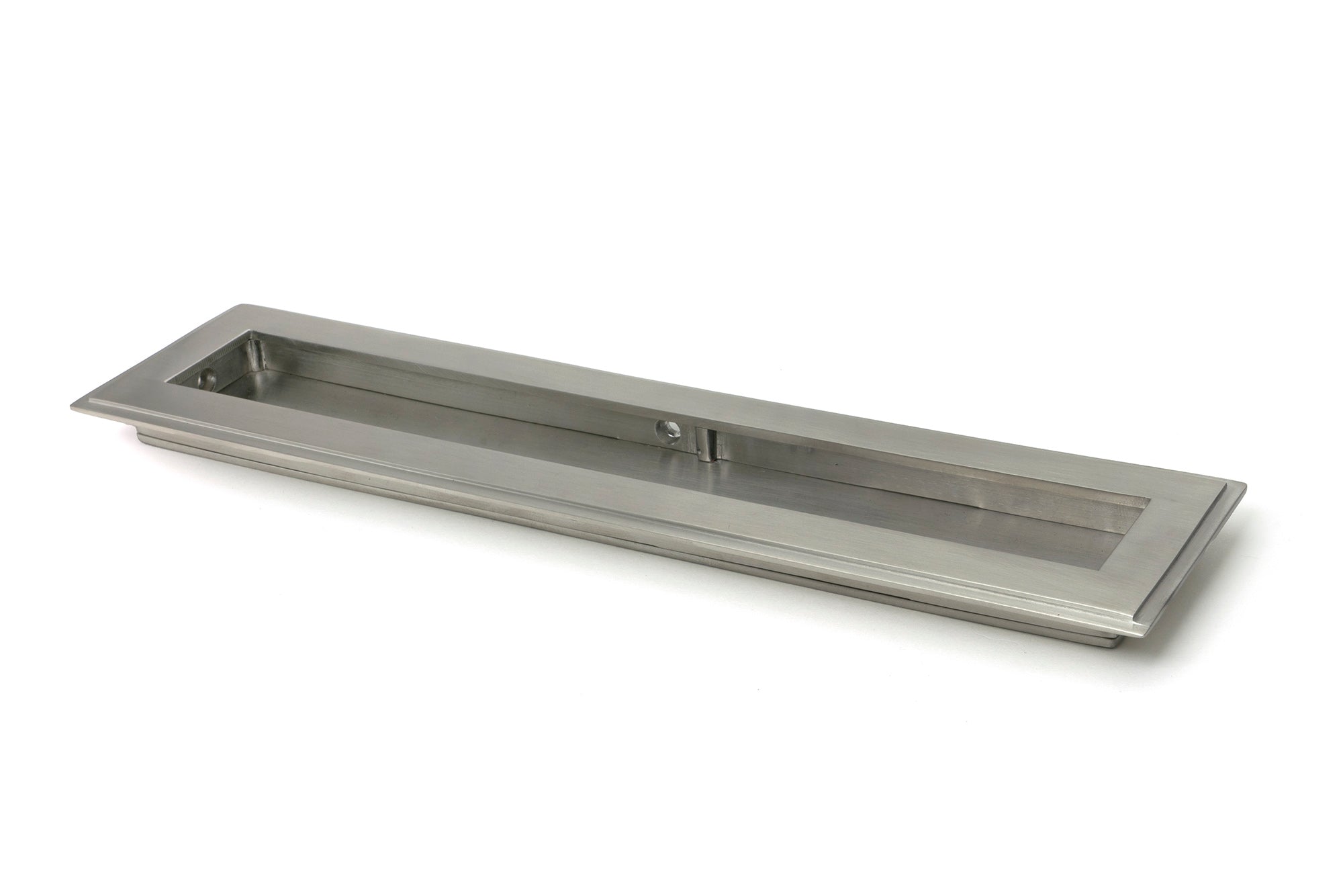 From The Anvil's Satin Marine SS (316) Art Deco Rectangular Pull