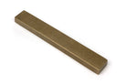From The Anvil's Burnished Brass Slimline External Blank Plate (Each)