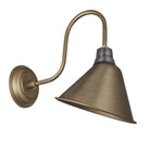 Image of Industville's Swan Neck Cone Wall Light 8"