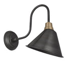 Image of Industville's Swan Neck Cone Wall Light 8"