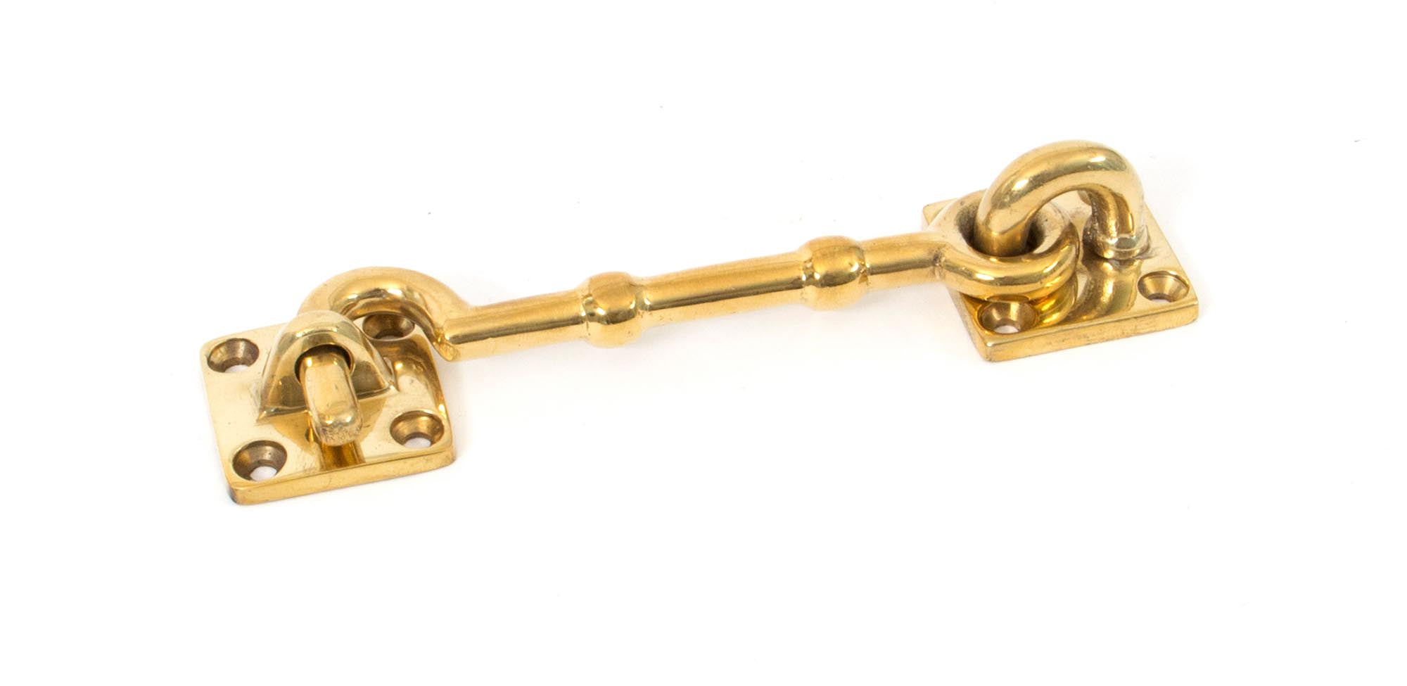 From The Anvil's Polished Brass Cabin Hook