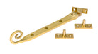 From The Anvil's Polished Brass Monkeytail Stay