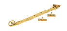 From The Anvil's Polished Brass Monkeytail Stay